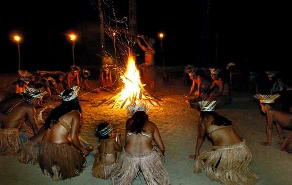 Rituel traditionnel Munduruku