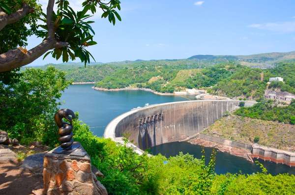 L'impressionnant barrage de Kariba
