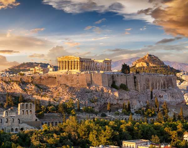 Visit the Acropolis of Athens at the beginning or the end of your cruise!