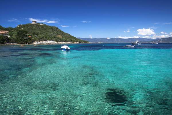 La bahía de Campomoro