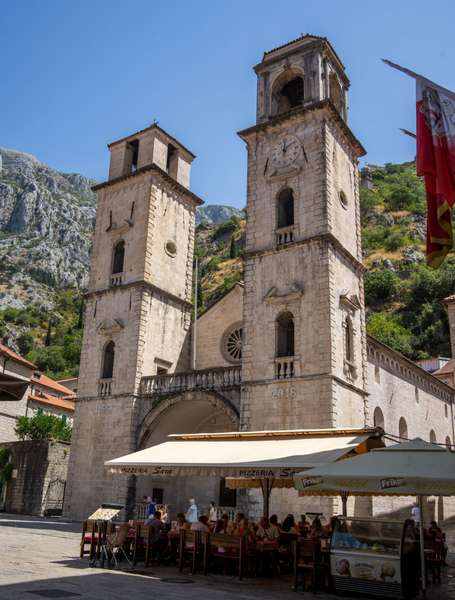 The famous St. Tryphon's Cathedral