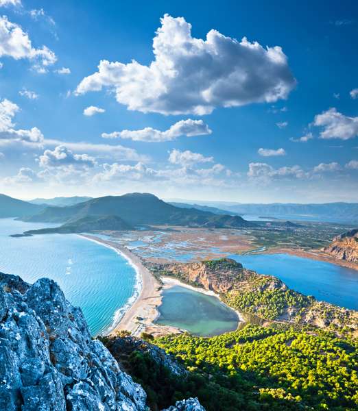 La hermosa playa de Iztuzu