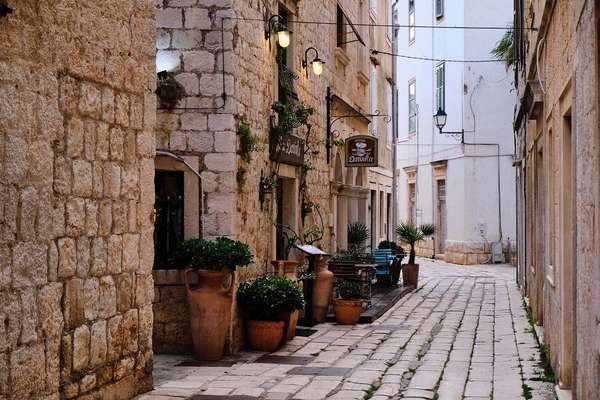 Las pintorescas calles de los pueblos croatas