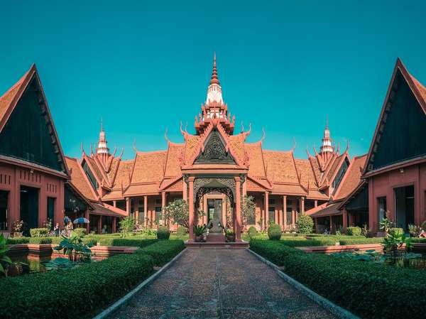 Le Musée National de Phnom Keh construit par les Français en 1917