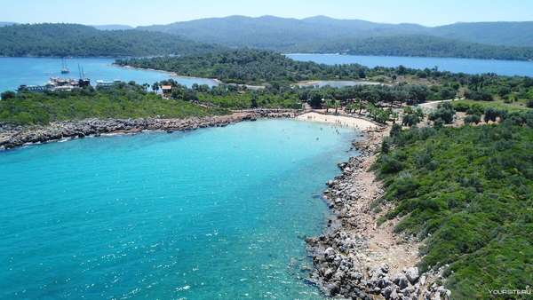 L'île Sedir appelé aussi l'île Cléopâtre