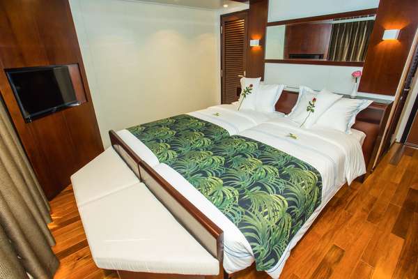 Cabine double balcon - pont principal