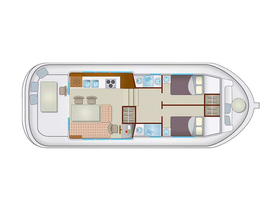 Pénichette Comfort 4/6 Pers