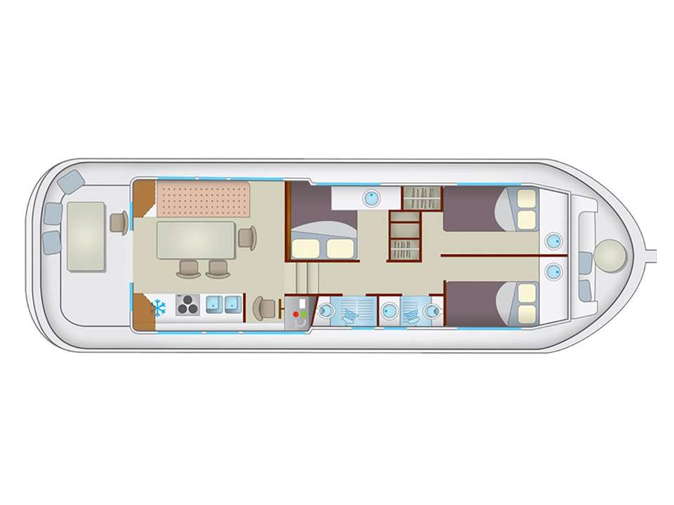 Pénichette Comfort 6/10 Pers