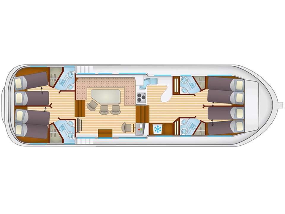 Pénichette Premium 8/12 Pers