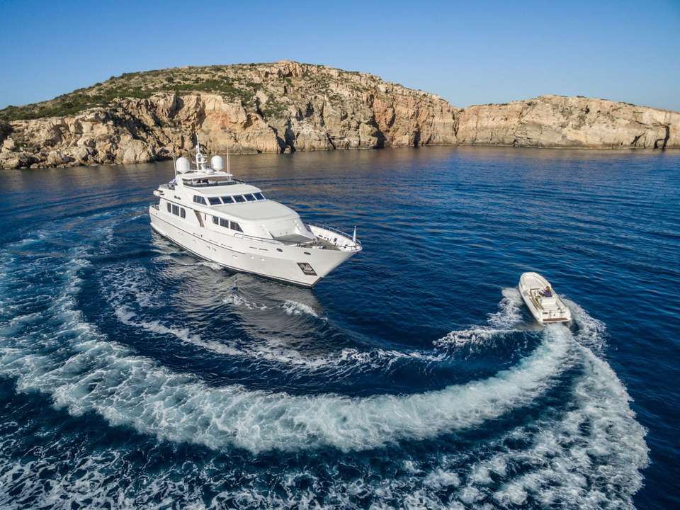 Milos at sea