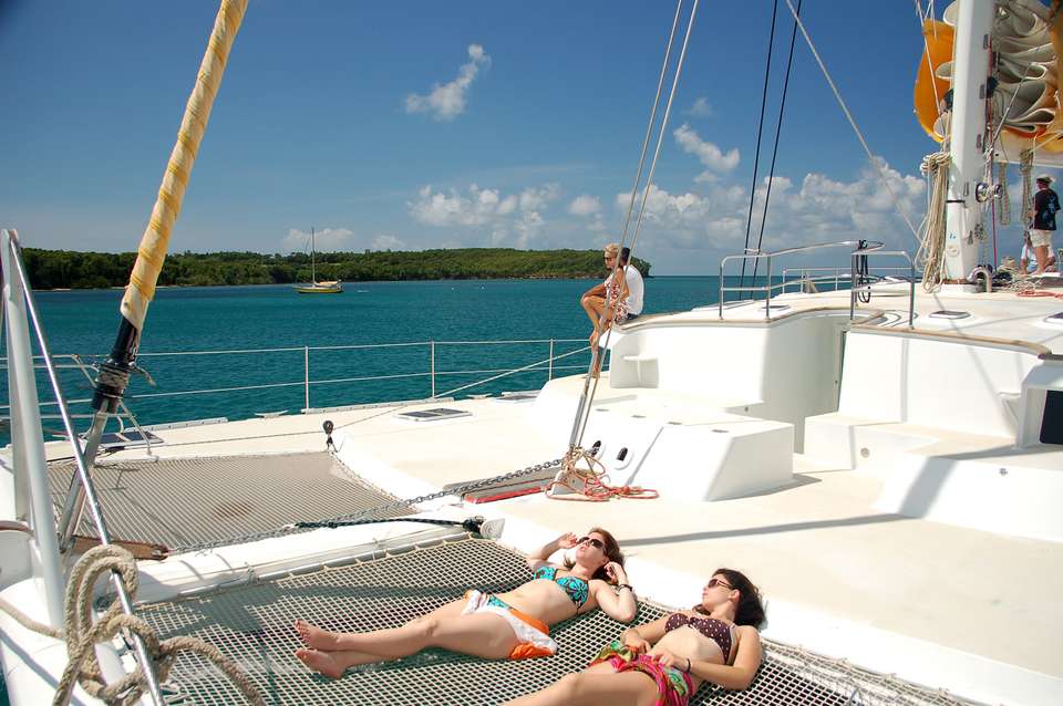 Un trampolino su cui prendere il sole