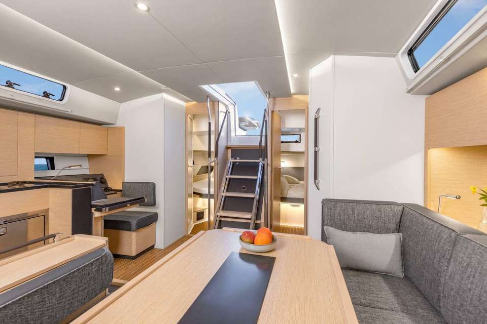 A comfortable saloon