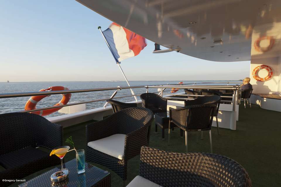 Profitez du paysage sur la Gironde