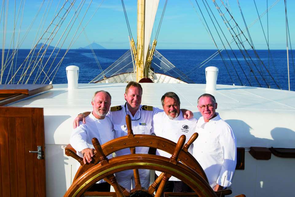 L'équipage vous souhaite la bienvenue à bord !