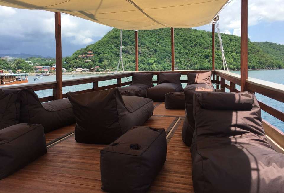 Enjoy breathtaking views as you sunbathe