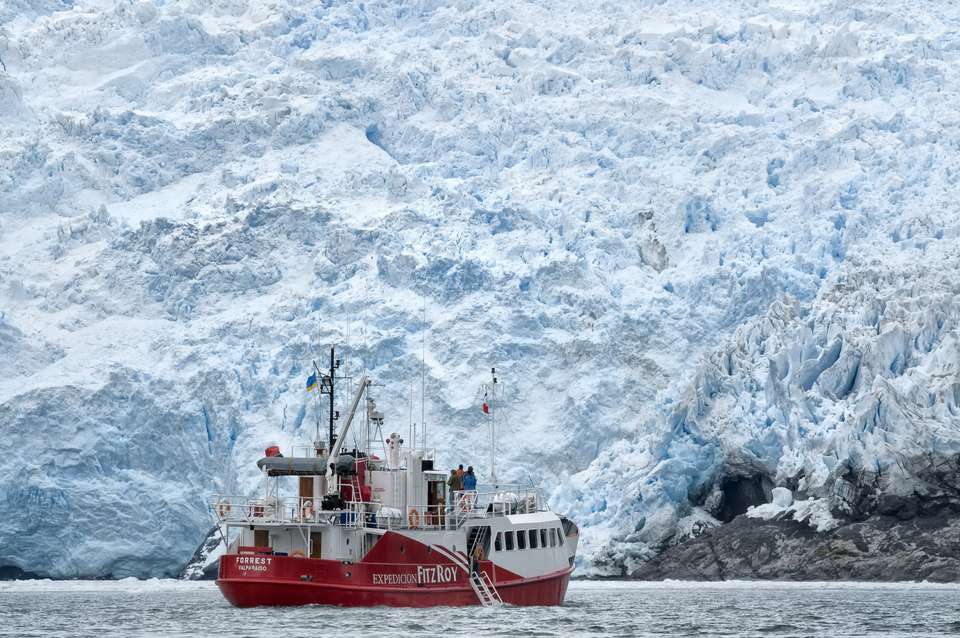 Au pied des glaciers