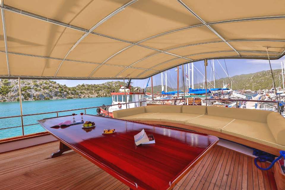 Une terrasse extérieure pour des moments conviviaux