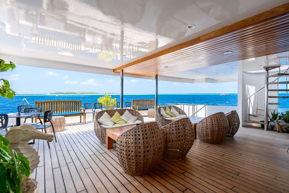 Sip a cocktail by the wate