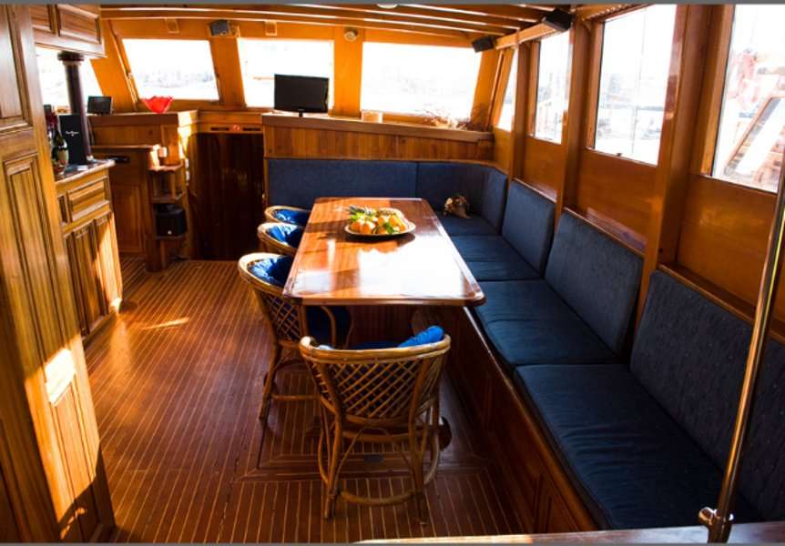 Une décoration soignée et boisée