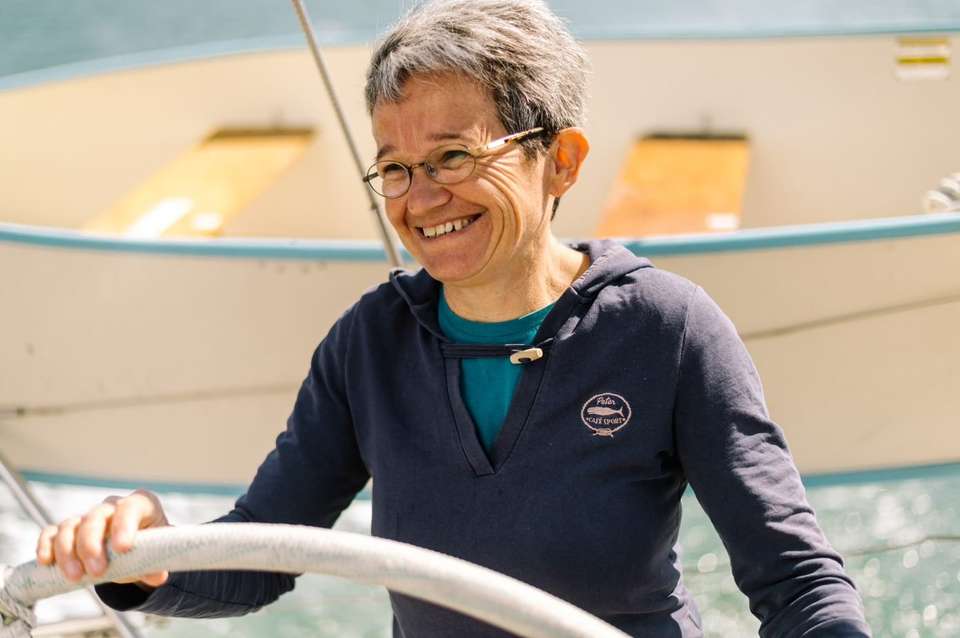 Catherine, votre skipper