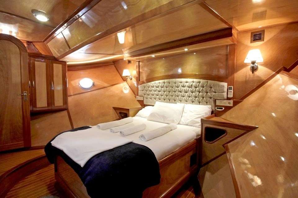 Ein Mittagessen am Ankerplatz