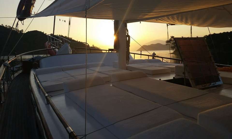 Vistas desde la goleta