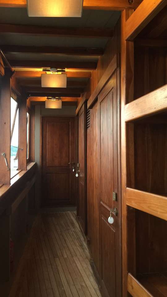 Un intérieur en teck