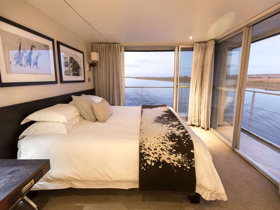 Die Kabinen wie in einem Luxus-Hotel