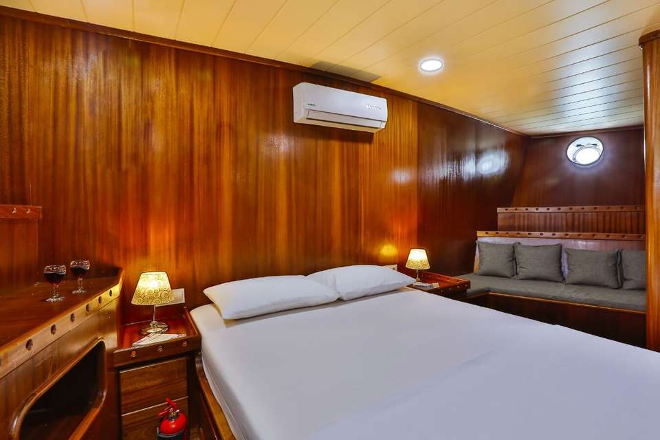 Chambre double luxueuse climatisée