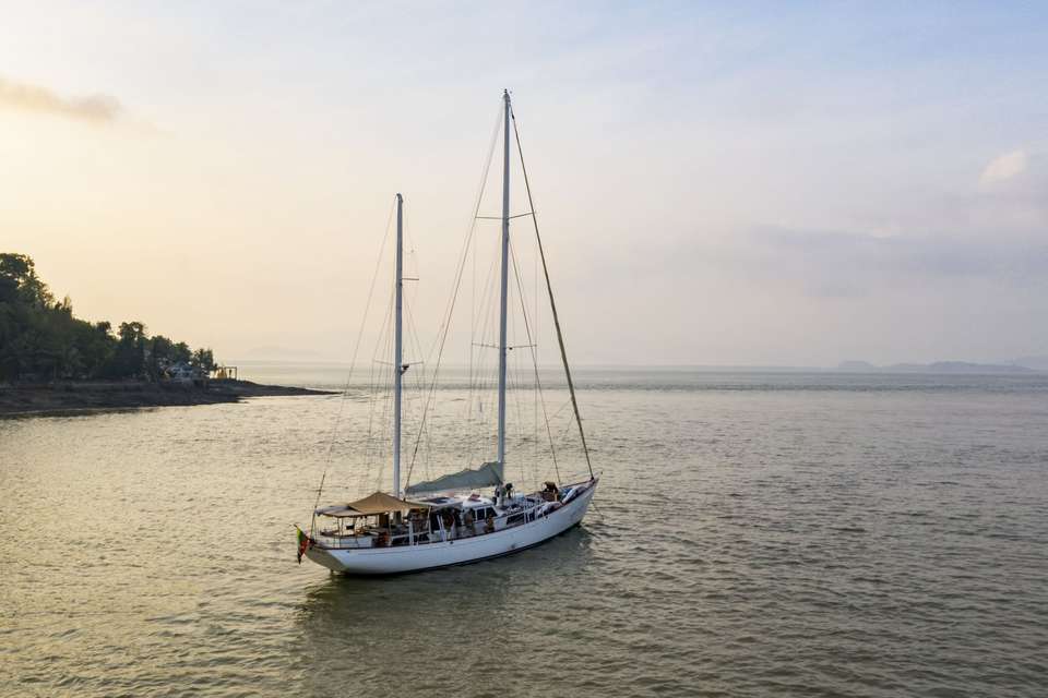 Ein perfekt an das Ziel angepasstes Segelboot