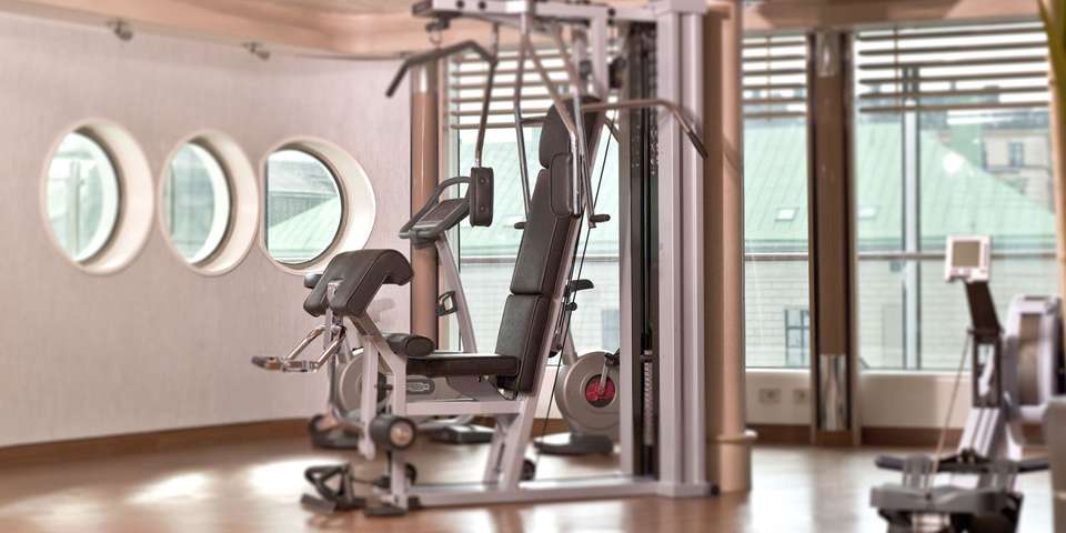 Une salle de sport à bord pour vous maintenir en forme
