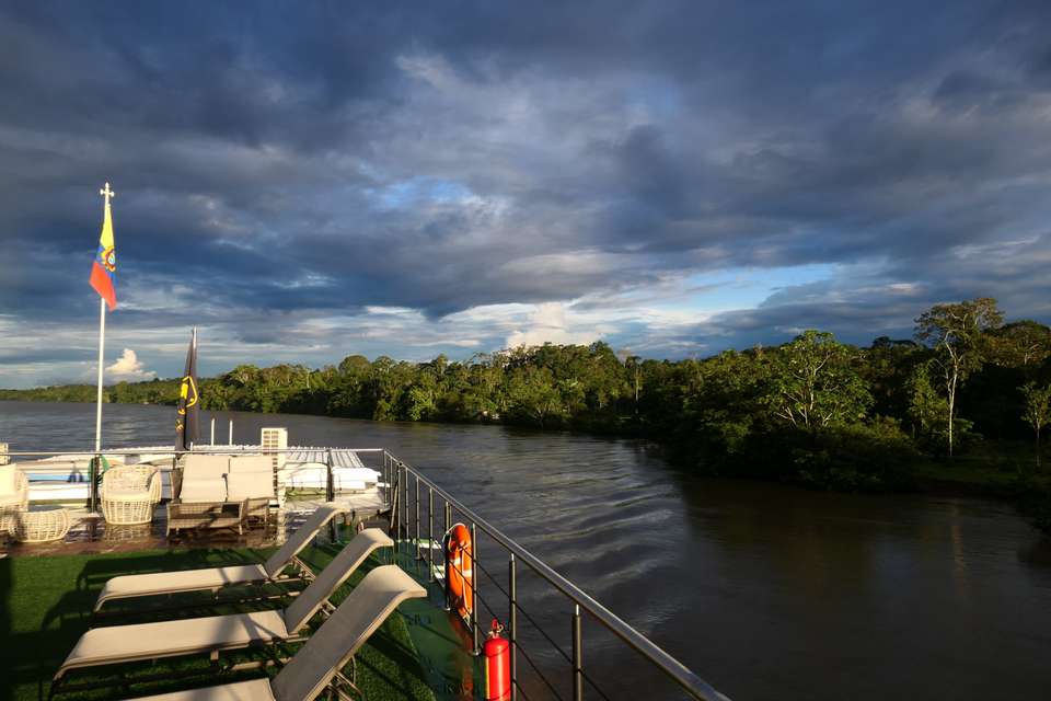 Admirez le paysage depuis le pont d'observation