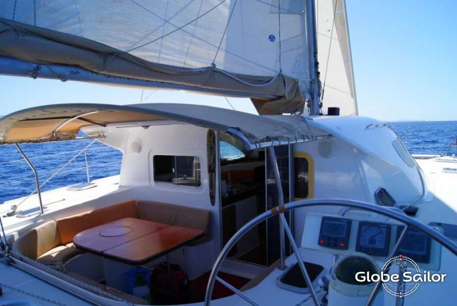 Un espace de repas ombragé