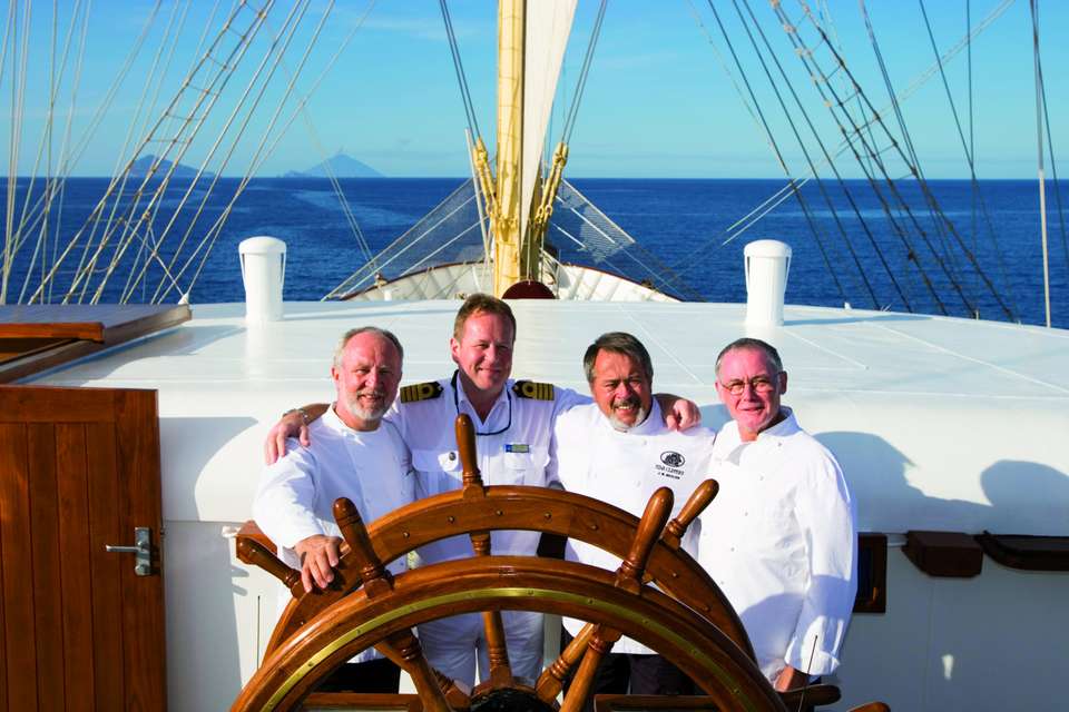 L'équipage vous souhaite la bienvenue à bord !