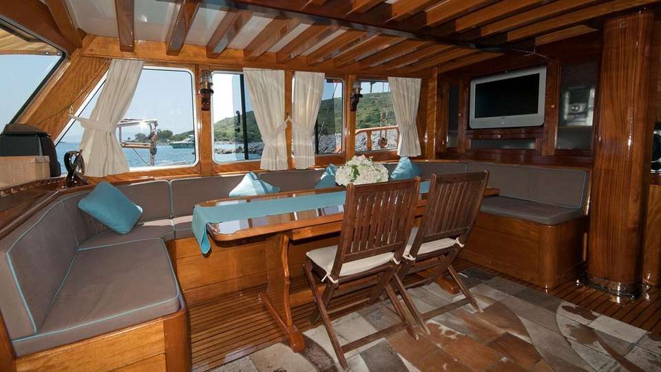 L'intérieur chaleureux